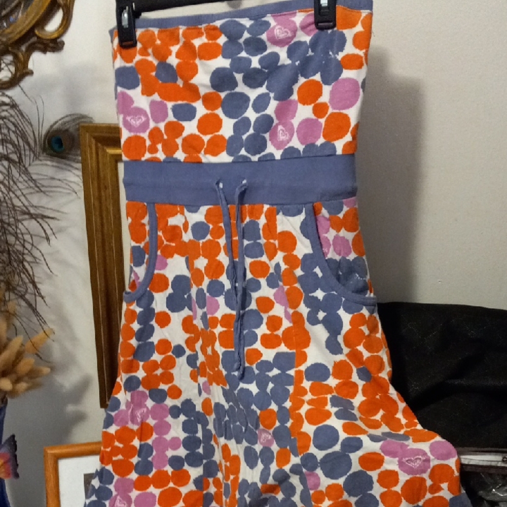 Colorful Polka Dot Dress